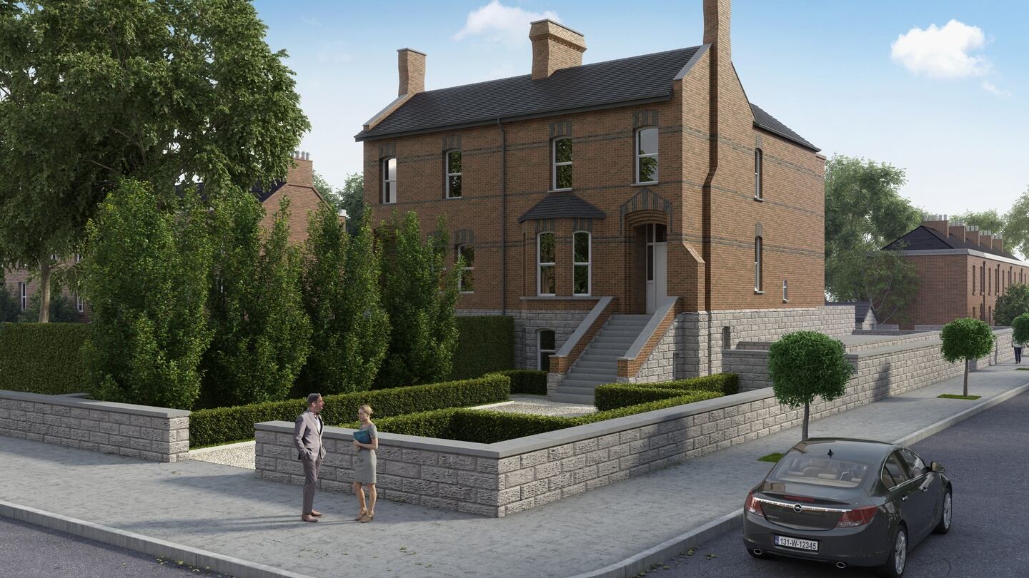 66 Palmerston Road: architect impression of renovated house