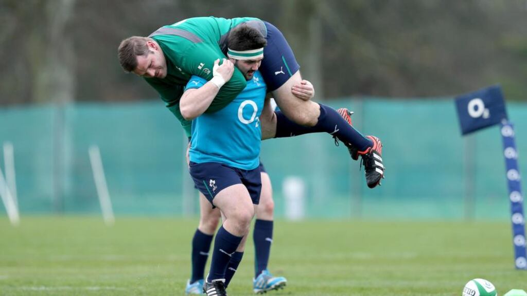 Martin Moore has ousted Mike Ross at provincial level but Joe Schmidt has kept the 35-year-old in the international set-up. Photograph: INPHO/Dan Sheridan