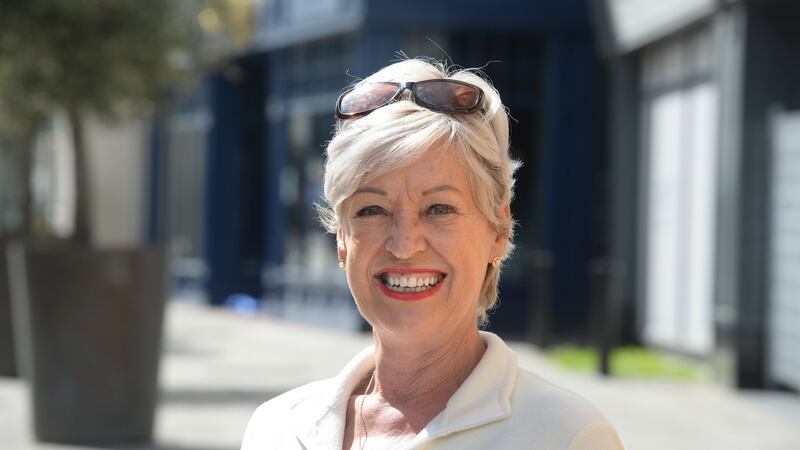 Patricia O’Rourke on Grafton Street. Photograph: Dara Mac Dónaill