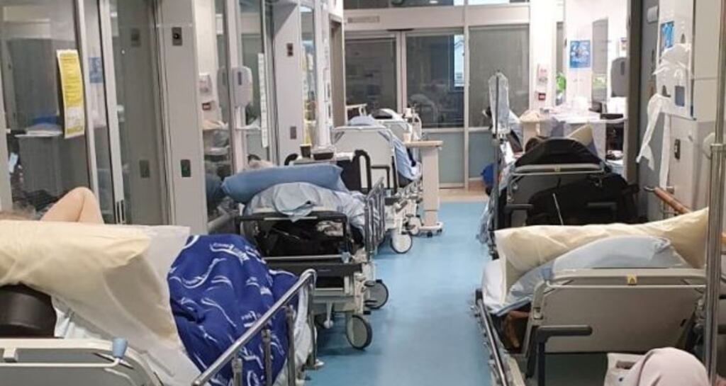 Up to 900,000 people could be on some form of acute public health waiting list, consultants warn. Photograph: