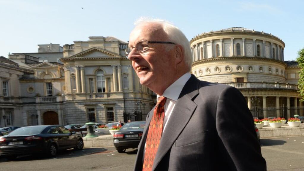 Nama chairman Frank Daly: told the Dáil Public Accounts Committee he would not give evidence to the Stormont inquiry. Photograph: Dara Mac Dónaill
