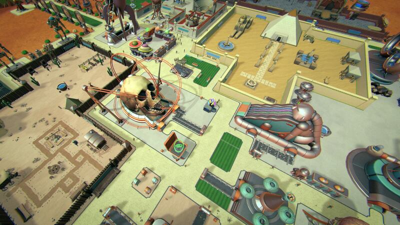 A scene from Mars Attracts