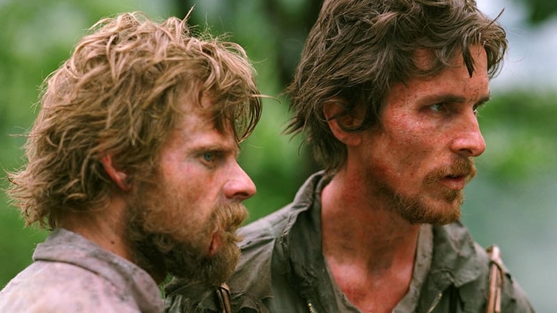 Zahn and Christian Bale in Rescue Dawn