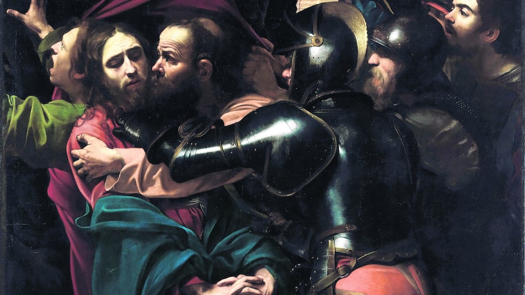 Caravaggio, The Taking of Christ (detail). Courtesy of National Gallery of Ireland.