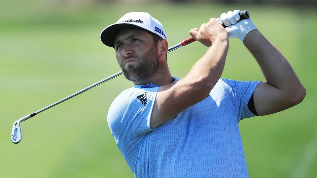 World number two Jon Rahm has joined Rory McIlroy in ruling himself out of joining the proposed Premier Golf League. Photograph: Matt Sullivan/Getty