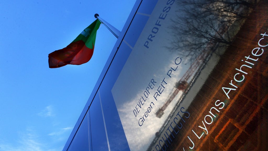 A Green Reit site at Molesworth Street in Dublin. Photograph: Cyril Byrne