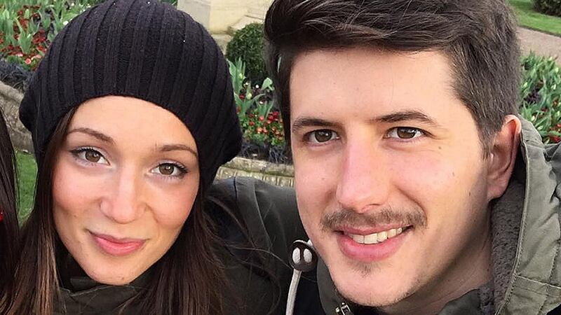 Gloria Trevisan and Marco Gottardi, reported missing after the Grenfell Tower fire in west London. Photograph: Pamela Pizziolo/PA Wire