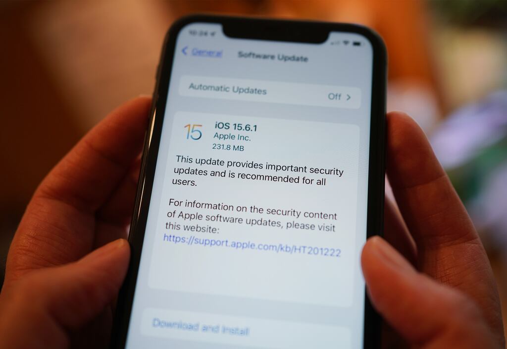 Google and some of Europe’s largest telecoms operators have called on the EU to designate iMessage as a 'core' service that would require Apple to make the chat app fully compatible with rivals. Photograph: Yui Mok/PA