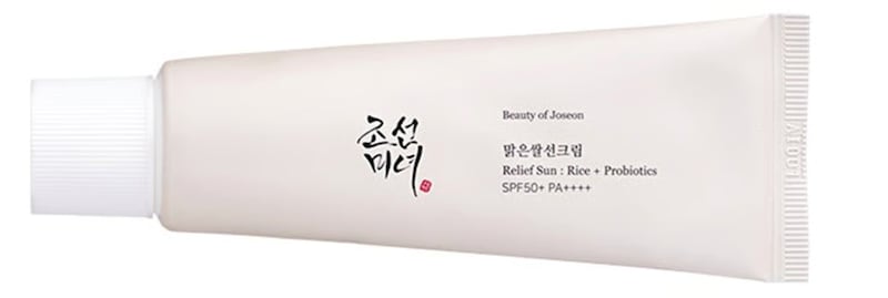 Beauty of Joseon Relief Sun: Rice + Probiotics SPF50 (€18 from Boots)