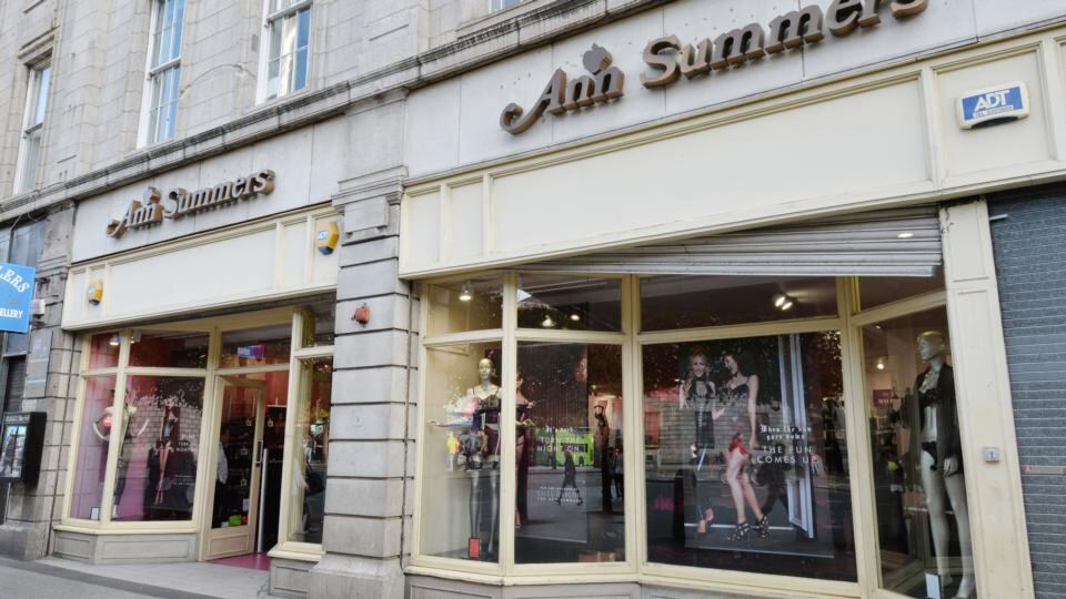 The facade of Ann Summers on O’Connell Street. Photograph: Alan Betson