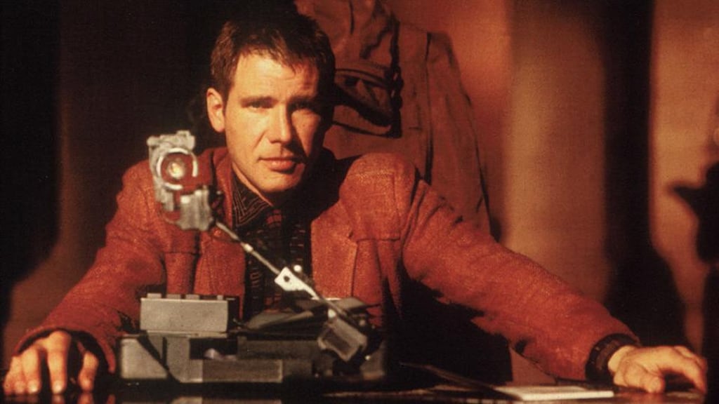 Harrison Ford as Rick Deckard in Blade Runner: Needs a new test for replicants