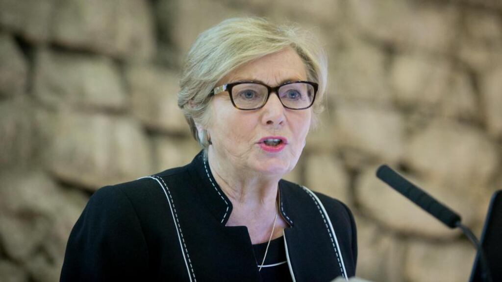 Tánaiste Frances Fitzgerald: agreed to Opposition amendments after two-hour debate. Photograph: Gareth Chaney/Collins