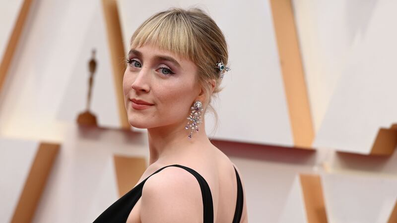 Saoirse Ronan arrives for the 92nd Oscars at the Dolby Theatre in Hollywood. Photograph: Robyn Beck/AFP/Getty Images)