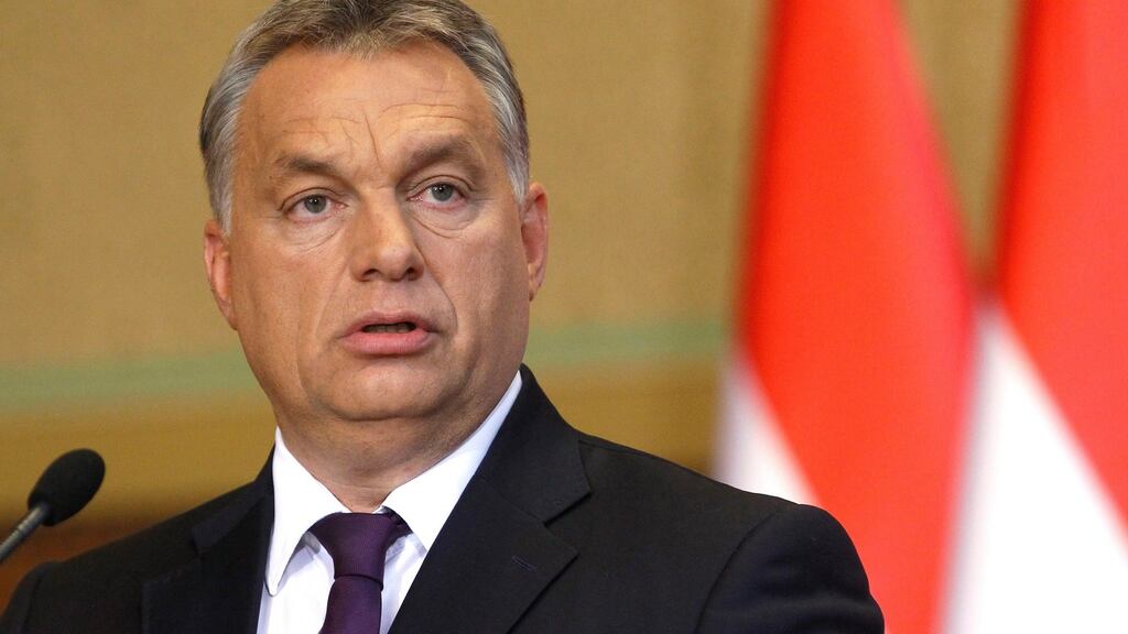 Viktor Orban: The Hungarian prime minister wants to accelerate economic growth from about 2.1% this year. Photograph: AP