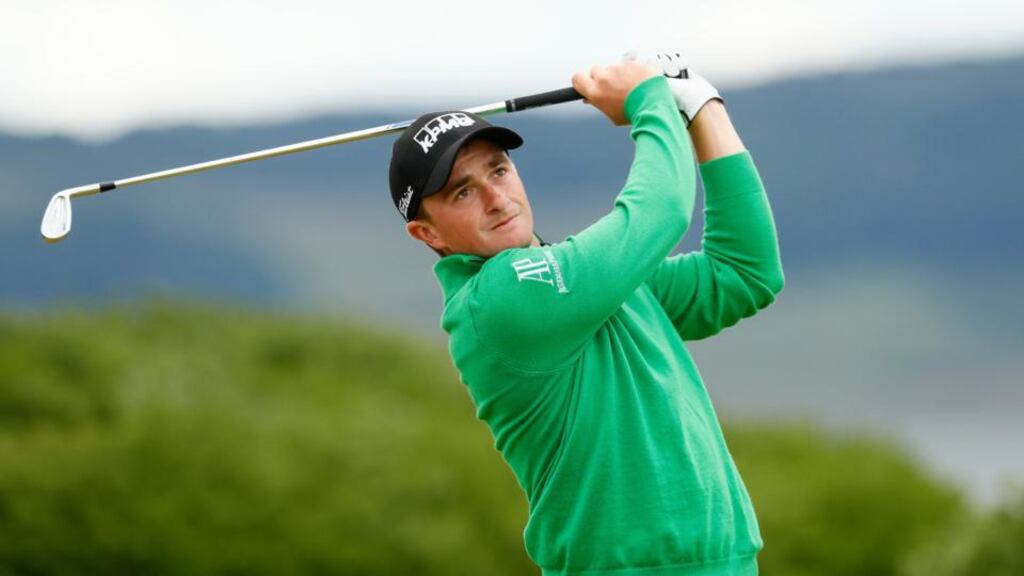Paul Dunne returns to the Open as a professional. Photograph: Reuters