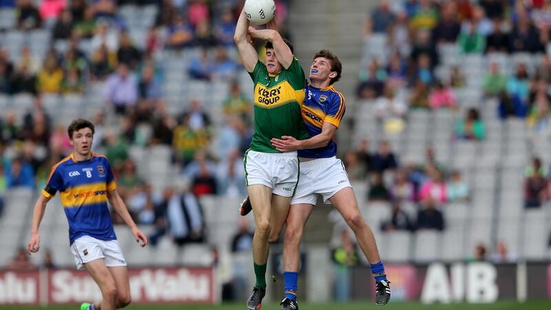 Mark O’Connor in action for the Kerry minors in 2015. Photograph: Inpho