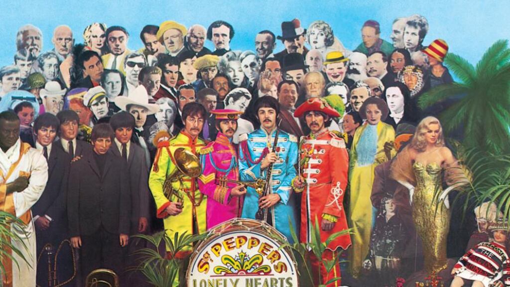 The cover of ‘Sgt Pepper’s Lonely Hearts Club Band’. “It may be not be far from the truth to say that the Beatles were exponents of what is known as Christian humanism.”