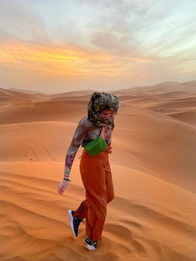 Bláithín Breathnach in Morocco