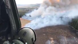 Wildfires rage across Ireland as dry weather continues