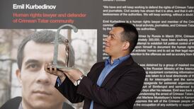 Crimean Tatar lawyer honoured at Dublin ceremony