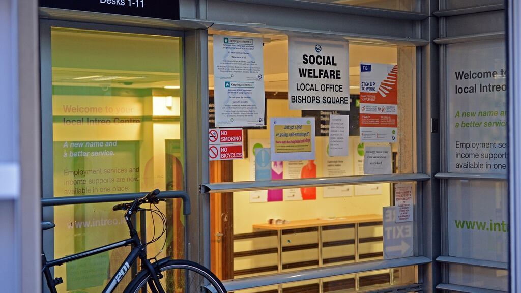 Intreo, social welfare office, near Aungier St, Dublin. Photograph: Eric Luke