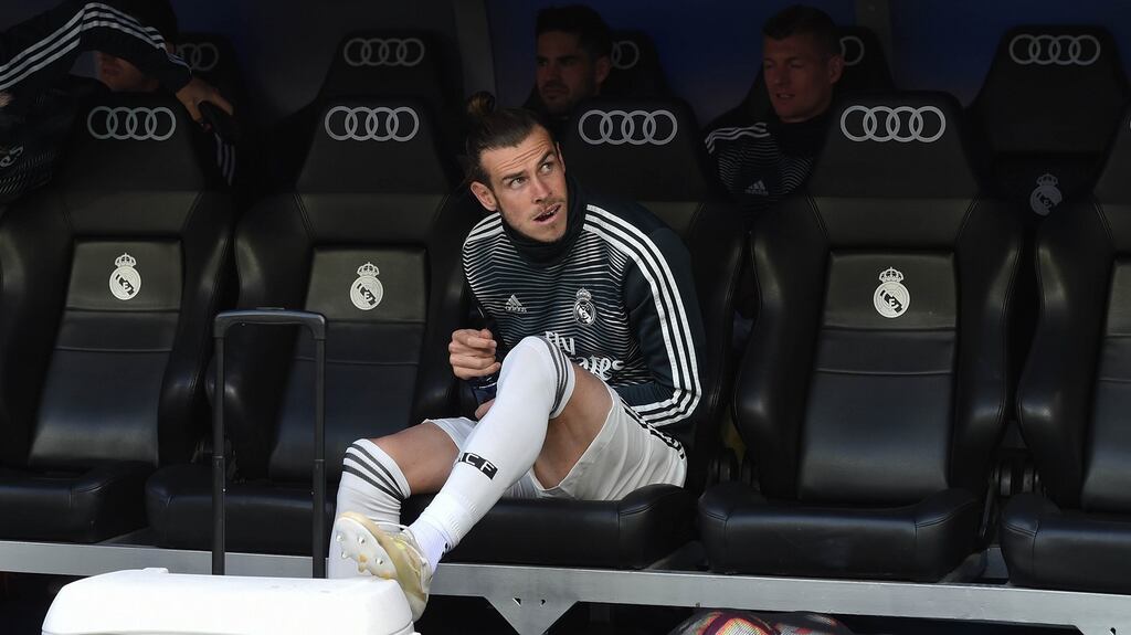 Gareth Bale: won the Champions League four times in his six years in Spain. But he is now heading for the exit door as he is not in head coach Zidane’s plans. Photograph: Denis Doyle/Getty Images