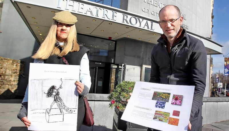 Elaine McDonagh and Eoin Dullea showcase their plans for the space