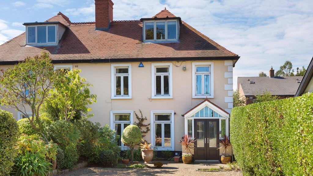 Exterior of the house on Sandymount Strand.