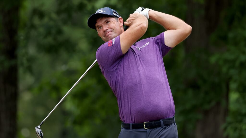 Pádraig Harrington heads into this week's Open in good form. Photograph: Dylan Buell/Getty Images