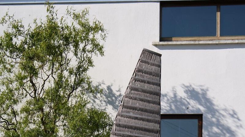 ‘Sharp Back’, a piece of outdoor sculpture by Eilis O’ Connell