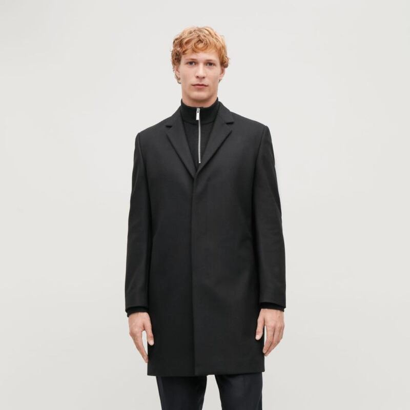 Cos wool-blend tailored coat, €195