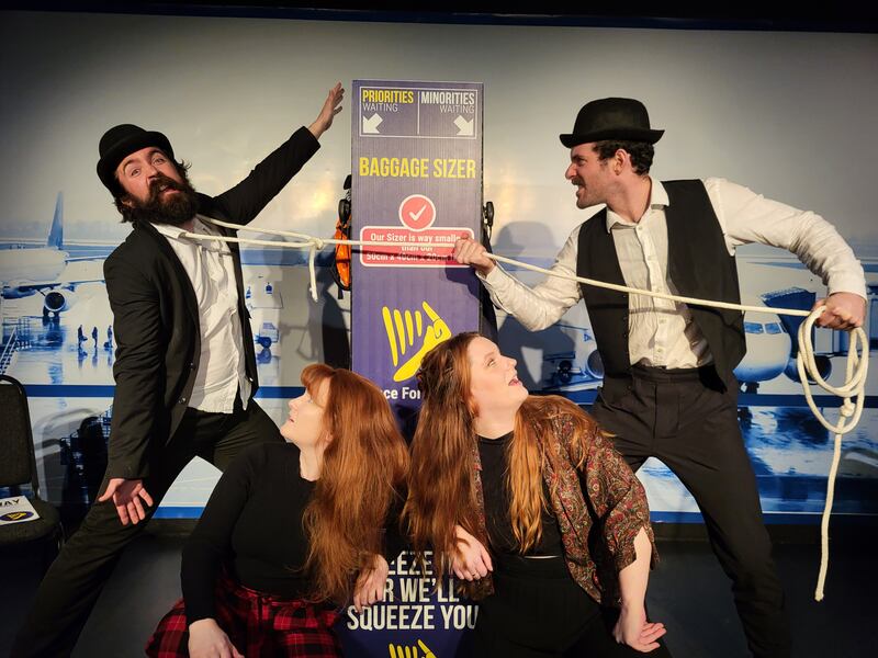 Scene from Eoin Byrne's Waiting for Faro