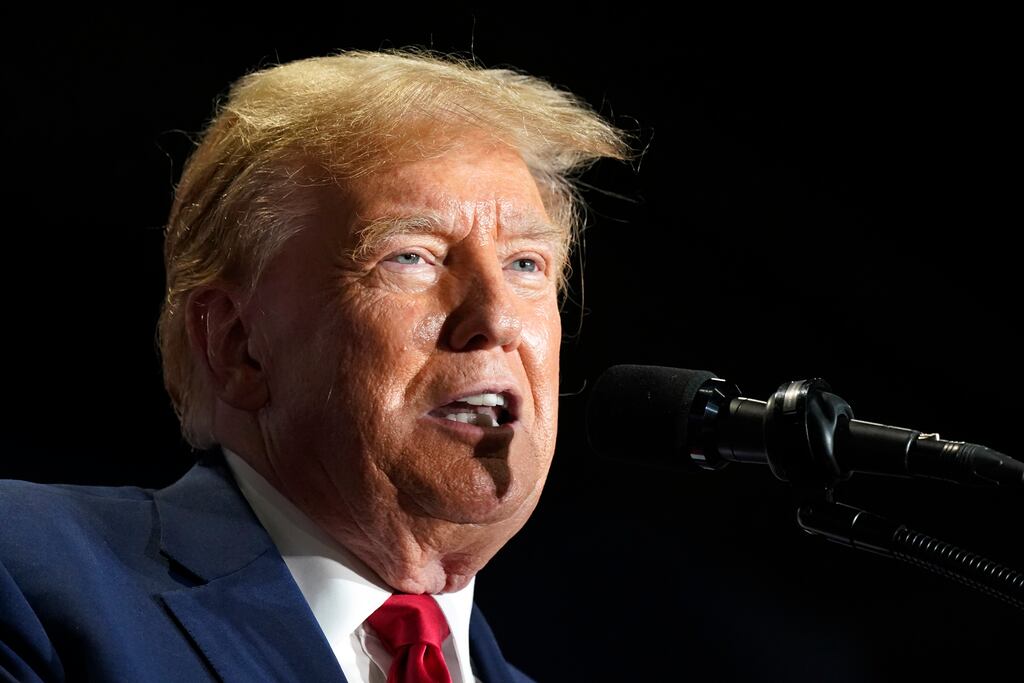 Former US president Donald Trump: the ruling represents a significant victory before the Republican primary in Colorado. Photograph: Steve Helber/AP