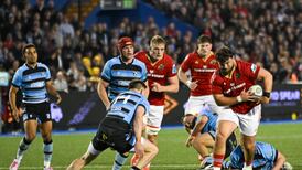 Munster’s discipline deserts them as Cardiff take full advantage of yellow cards
