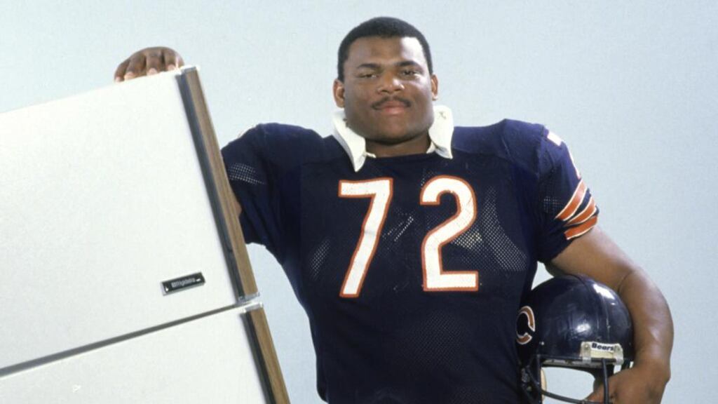Chicago Bears defensive tackle William Perry, aka ‘The Refrigerator’, is now battling Guillain–Barré syndrome. Photograph: Bill Smith/Getty Images