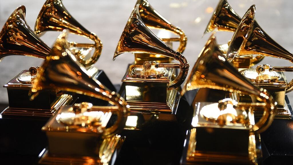 Pressing ahead as planned with the 2022 Grammys ‘simply contains too many risks’, organisers say. File photograph: Don Emmert/AFP via Getty Images