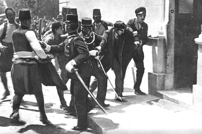 Shots echoed round Europe