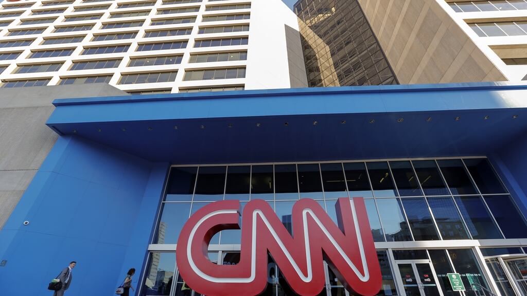 The CNN Center in Atlanta, Georgia. File photograph: Erik S Lesser/EPA