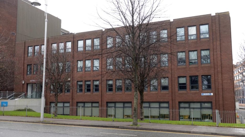 Kestrel House, Clanwilliam Place: to be redeveloped for a new seven-storey block with a glass façade and an internal floor area of 4,738sq m (51,000sq ft). Photograph: Eric Luke