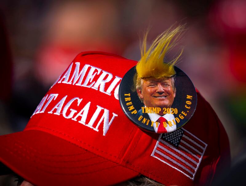 Maga: a Trump supporter’s cap. Photograph: Doug Mills/New York Times