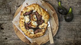 Fig and goat’s cheese galette
