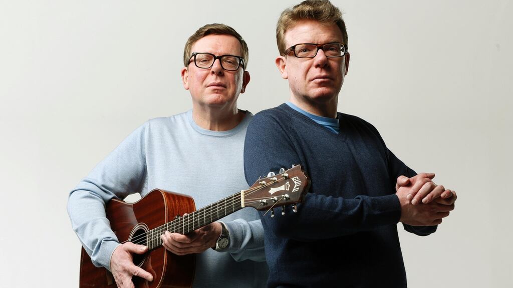 Craig and Charlie Reid aka The Proclaimers. Photograph: Murdo MacLeod