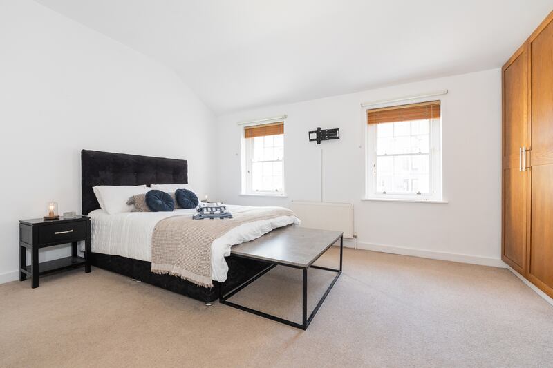 The property has two fine bedrooms