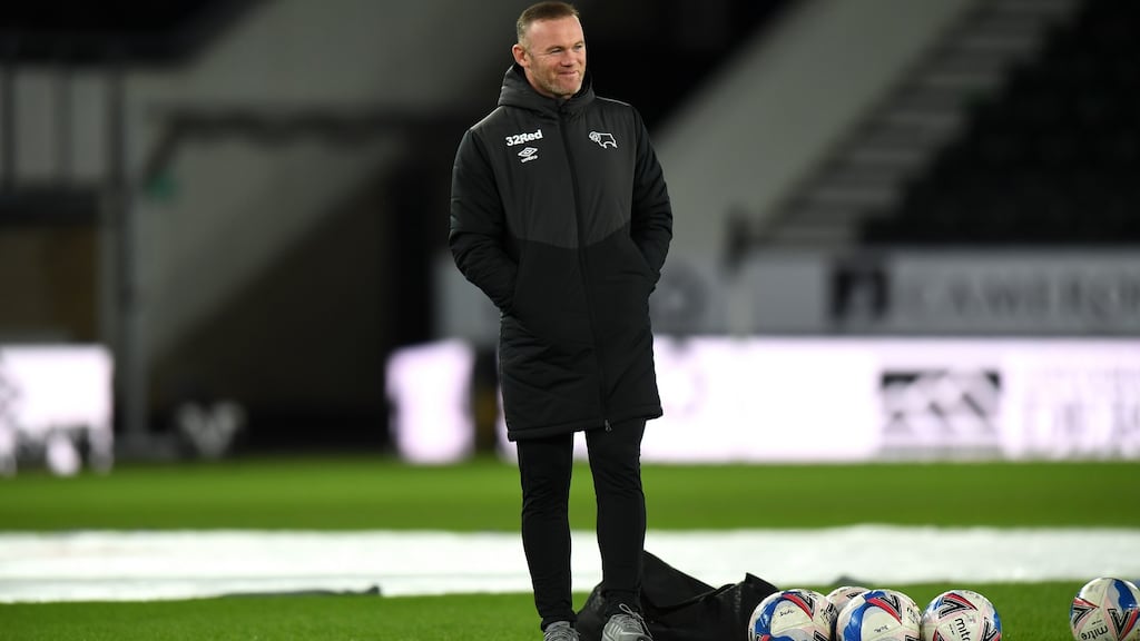 Wayne Rooney has been appointed as Derby County’s permanent manager. Photograph: Tony Marshall/Getty