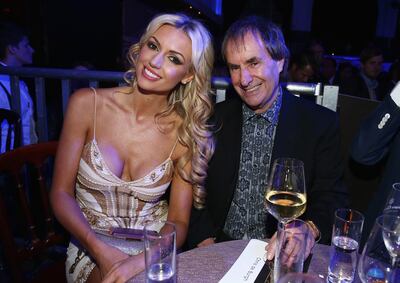 Chris de Burgh with his daughter, Rosanna Davison, in 2015. Photograph: Andreas Rentz/Getty