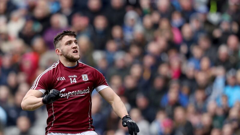 Galway’s Damien Comer was impressive during the league. Photograph: Oisin Keniry/Inpho