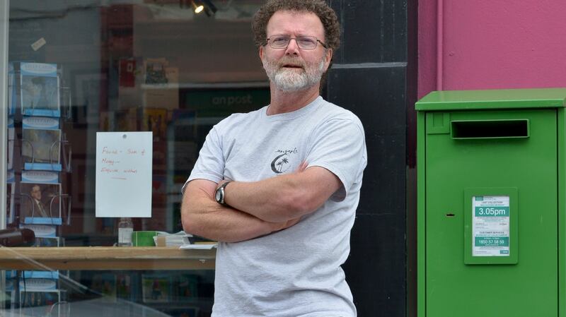 Schull postmaster Tommy Newman  thinks ‘the good, decent people of Ireland want somebody to be charged – they want the murderer to be found’. Photograph: Daniel Newman