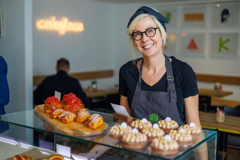 Laura Gannon of Cakeface Patisserie in Kilkenny. Photograph: Dylan Vaughan