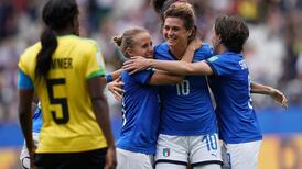 Girelli hat-trick secures Italy safe passage to last 16 at World Cup
