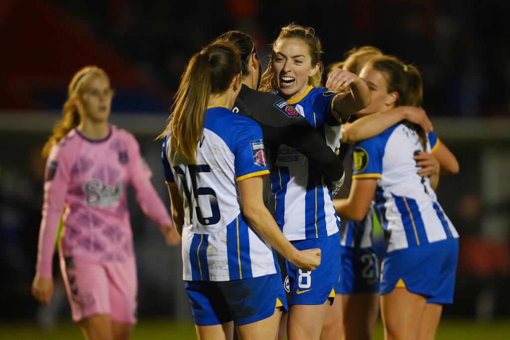 Megan Connolly: has parted ways with Brighton. The World Cup should prove an ideal shop window for the talented Republic of Ireland international. Photograph: Mike Hewitt/Getty Images
